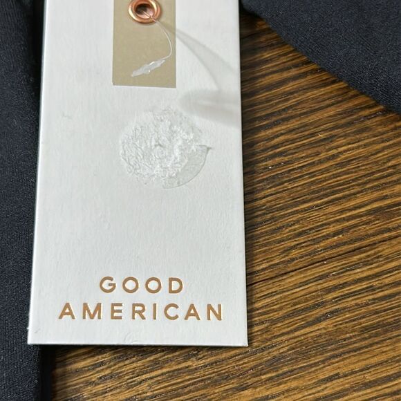 NWT Good American Black Long Sleeve Bodysuit - Size 0/XS - Picture 6 of 12